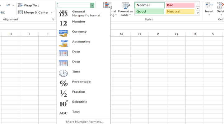 آشنایی با محیط اکسل Excel