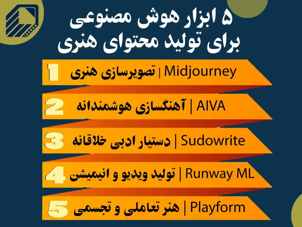 5 ابزار هوش مصنوعی